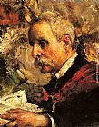 Famous Artist Paintings - A Portrait of the Artist's Father